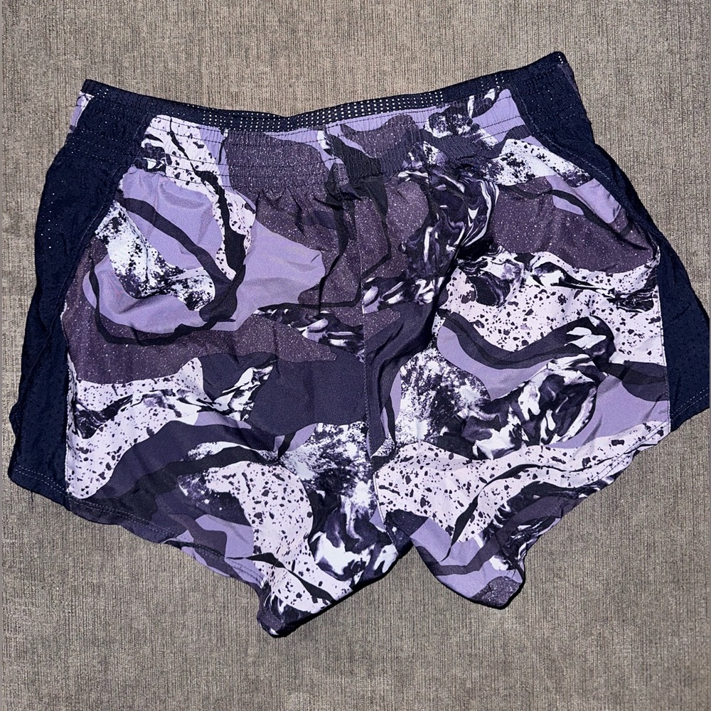 Blue marble nike shorts